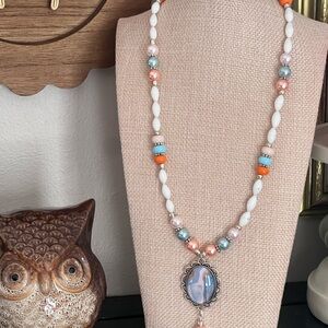 Elegant Multicolor Beaded Necklace
